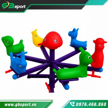 Mâm xoay trẻ em 6 thú GB SPORT GS-037